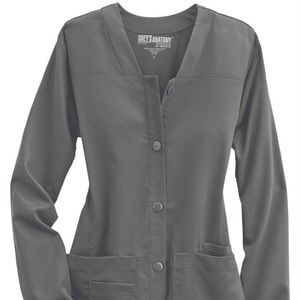 Greys Anatomy ROYAL BLUE scrub jacket